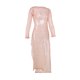 thumbnail image 2 of Txlixc Vestido de mujer, vestido transparente de manga larga (verano), S / M / L Txlixc moda, 2 of 9
