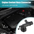thumbnail image 2 of Conector de manguera de refrigerante de motor para Audi A3 2018-2020 para Audi TT 2014-2020 para VW Golf 2015-2020 para Seat Leon 2013-2020 No.5Q0122291BG, 2 of 6