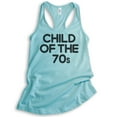 thumbnail image 1 of Child Of The 70s Tank Top, Ladies Racerback Tank Top, Nostalgia Tank, Nostalgic Tank, 70's Tank, Cancun, Medium, 1 of 3