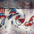 thumbnail image 6 of Independence Day Cloth Napkins, American Flag Gnomes Stars 4th of July Washable and Reusable Dinner Napkins Set of 2, Table Napkin for Kitchen Party Birthday Wedding Hotel Housewarming 20"x20", 6 of 9
