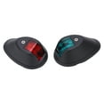 thumbnail image 4 of Yacht Signal Light, Boat Navigation Lights Red Green Light PC  For Sailing Black, 4 of 8
