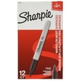 thumbnail image 1 of Marcador Permanente Sharpie 30101 Punta Fina Negro Caja 12 Unidades, 1 of 2