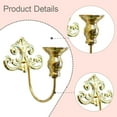 thumbnail image 5 of Kuntesetty 2 Wall Sconces, Decorative Taper Candle Holders for Stick Candles, Ideal for Hallways Or Living Rooms. They Also Serve As Decorative Ornaments for Gold, 5 of 5