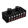 thumbnail image 4 of Interruptor De Manual STEREO RECUADRO 6 Salida Audio Selector De Altavoces, 4 of 9