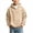 Beige, variant on Cethrio Boys Half-zip Hoodies, Long Sleeve Waffle Knit Casual Pullover Fall Tops Beige Size 10-12