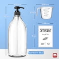 thumbnail image 2 of GMISUN Dispensador de detergente para ropa, paquete de 2 dispensadores de jabón líquido para ropa, contenedor de almacenamiento de 67 oz para decoración de la habitación de la granja, organizador de b, 2 of 7