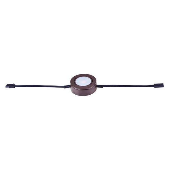Maxim 53832BRZ Counter Max MX-LD-AC LED Puck 2700K Light, Anodized Bronze