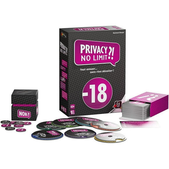 Privacy No Limit 18+ - French Board Game