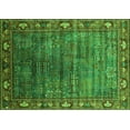 thumbnail image 1 of Ahgly Company Indoor Rectangle Oriental Green Traditional Area Rugs, 7' x 10', 1 of 4