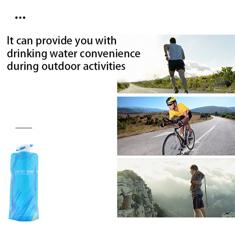 Pictet Fino Portable Water Bottle Software Folding Water Bottle 