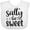 AA-White, variant on Inktastic Salty but Sweet Boys or Girls Baby Bib