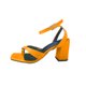 thumbnail image 2 of Sandalias de tacón alto con punta cuadrada para mujer, informales, para vacaciones Wmkox8yii  nm4367, 2 of 4