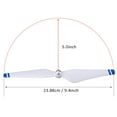 thumbnail image 5 of 2 Pairs 9450 CW CCW Propellers Blades Accessory for DJI Phantom2/3 Quadcopter (White Blue), 5 of 8