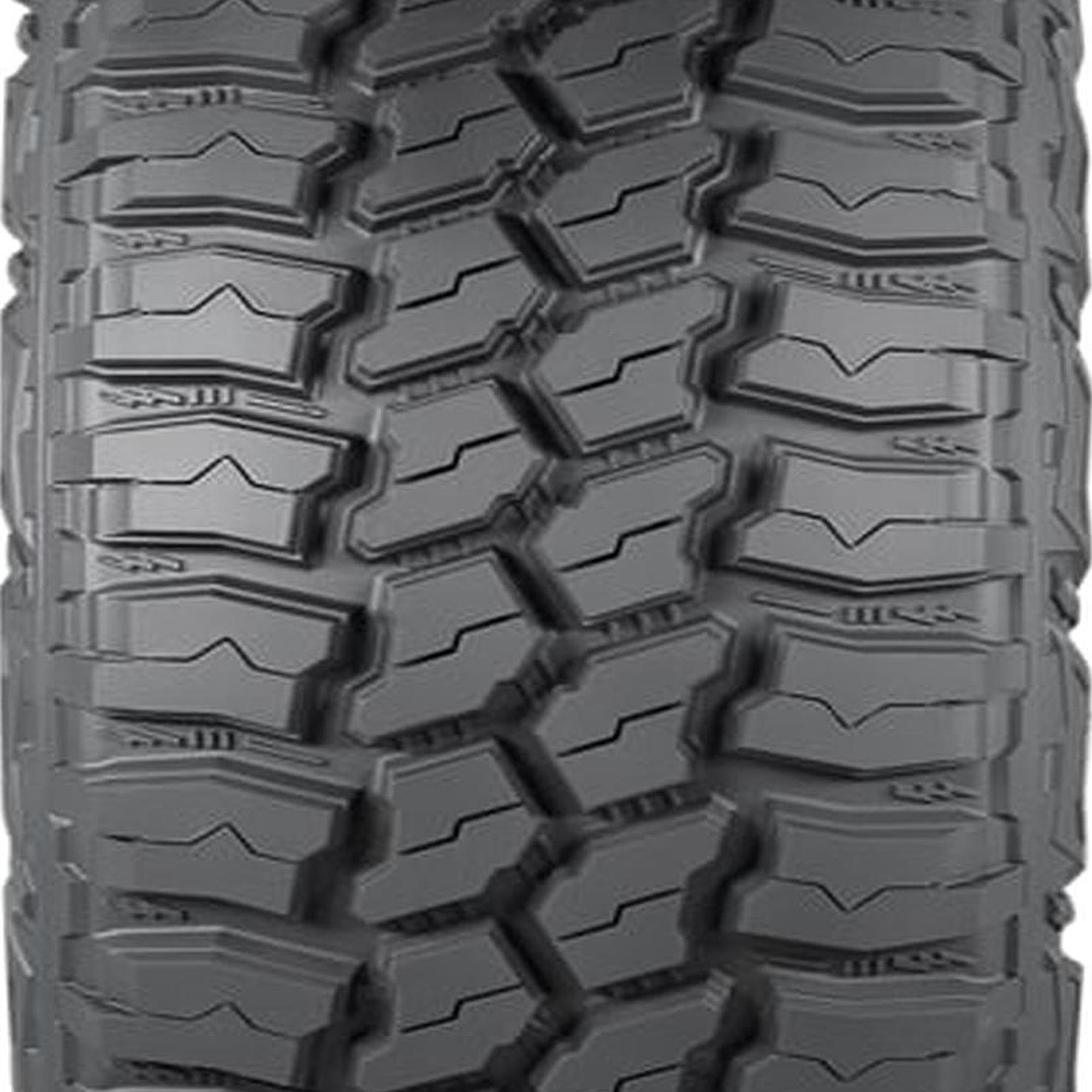 Americus Rugged M/T Mud-Terrain Tire - LT235/85R16 120 Q LRE 10PLY Rated Fits: 2004 Ford F-250 Super Duty King Ranch, 1999-2003 Ford F-250 Super Duty Lariat