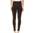thumbnail image 3 of Liverpool Women's Reese Pull On Dark Chocolate Legging Ankle Pants LM2121M42, 3 of 3