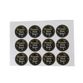 thumbnail image 1 of 144PCS 2020 HAPPY NEW YEAR Round Black Seal Sticker DIY Cookie Bags Labels Round Adhesive Sealing Baking Packaging Envelope Gift Box Decoration Sticker, 1 of 7