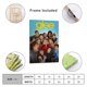 thumbnail image 2 of Glee Cuadro decorativo colgante - Arte de pared - Póster enmarcado - Decoración de pared - Regalos para familia, amigos y aficionados 40*60 cm, 2 of 6