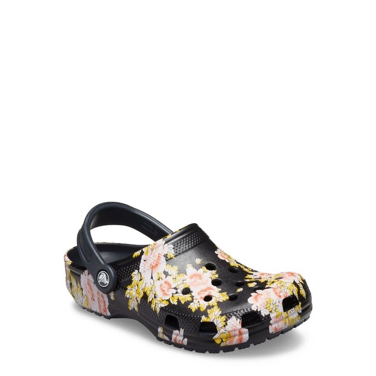 Crocs Unisex Classic Printed Floral Clogs Walmart