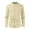 A-Khaki125, variant on FINALGANG Men Versatile Shirt Solid Color Long Sleeve Stand Collar Buttons Down Shirts Stylish Cardigan Comfort Clothes