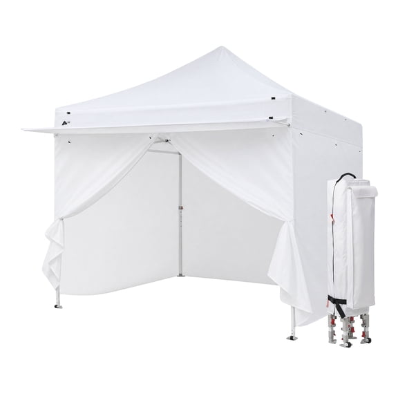 Ozark Trail 10 ft x 10 ft Commercial Instant Canopy with Sidewalls