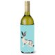 thumbnail image 1 of ""Caroline'S Treasures English Spot Rabbit Blue Check Abrazadera decorativa para botella 750 ml multicolor"", 1 of 1