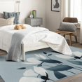 thumbnail image 4 of Flower Rugs for Living Room Bedroom - Modern Rug 5x8 - Floral Carpet for Home Decor - Washable Non Slip Patterned Indoor Large Area Rug - Soft & Low Pile (ZJ&571), 4 of 7