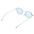 thumbnail image 4 of 2 Unidades de terre Lentes Espejadas Octágono Metal Protección 400 para Viaje Hugo Gafas de sol Octagon, 4 of 10