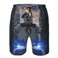 thumbnail image 4 of Ghostbusters Men's Beach Shorts Swim Trunks Casual Quick Dry Board Shorts Swimwear with Mesh Lined and Pockets, 4 of 8