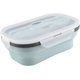 thumbnail image 1 of Fiambrera de silicona, caja Bento, contenedor de almacenamiento de alimentos plegable con tapa con Clip, 1 Uds., 1 of 5