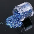 thumbnail image 2 of Teissuly 10g/Box Gold Sliver Nail Glitter Powder Shinning Nail Mirror Powder, 2 of 2