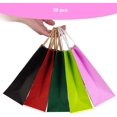 thumbnail image 3 of 20 piezas bolsas de papel con asas, bolsa de regalo gruesa para recuerdo de boda de fiesta kaili Sencillez, 3 of 5