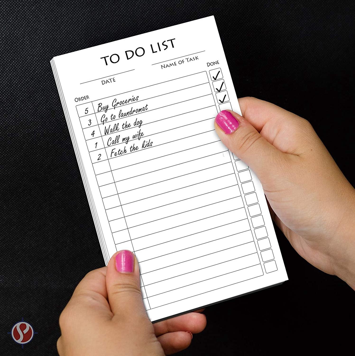 White To-Do List Vertical Index Note Cards, Organize Planner for Grocery list, Priorities, Meals, Tasks, Calendar Appointments, Exercise, Events, Reminders | 3 X 5 Inches Card | 100 Sheets Per Pack