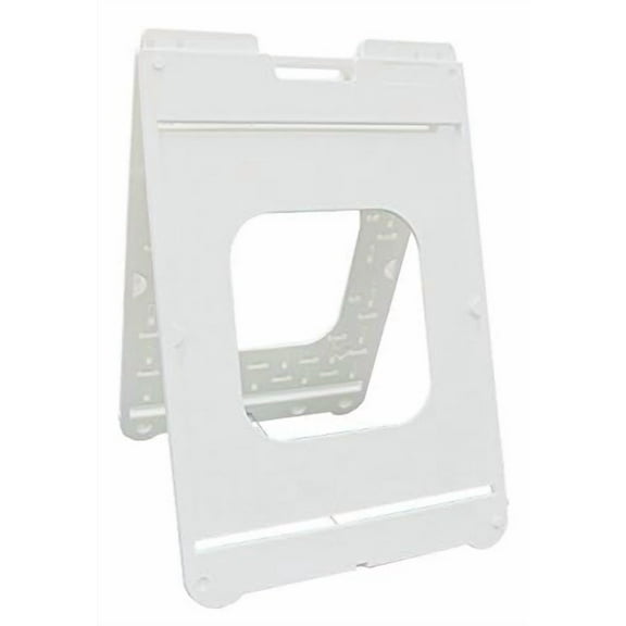 Simpo Sign II w/Rider - White