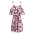 thumbnail image 4 of Vestido corto estampado floral para mujer NikouMX S M L XL, 4 of 6