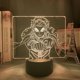 thumbnail image 4 of Anime Demon Slayer Kyoujurou Rengoku Lámpara Cool 3d Illusion Night Lamp Home Room Decor Acrílico Led Light Lámparas de regalo de Navidad (16 colores con control remoto) Feliz Sencillez, 4 of 4