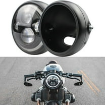 5-3/4" 5.75 Inch Motorcycle Headlights Housing Bucket for Harley-Davidson Motorcycle Accessories Black