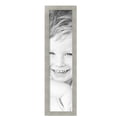 thumbnail image 2 of ArtToFrames 7" x 29" Classic Silver Picture Frame, 7x29 inch Gray MDF Poster Frame (WOM-4499), 4 Pack, 2 of 8