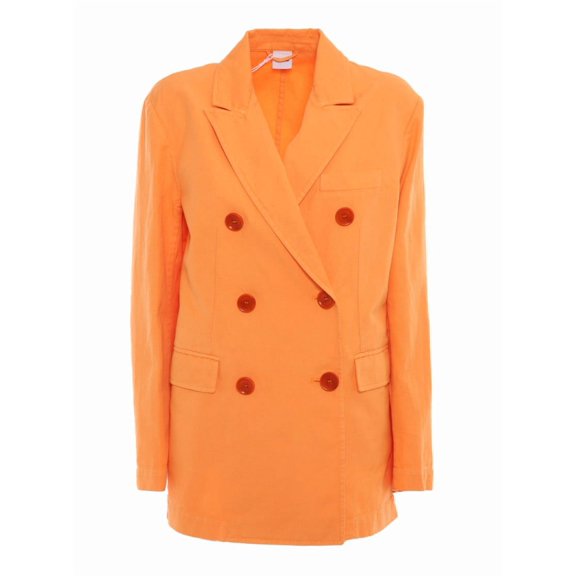 Aspesi Double-Breasted Blazer With Classic Lapel And Front Pockets (Women's)