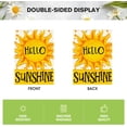 thumbnail image 6 of Summer House Flag 28x40 Inch Double Sided Outside, Hello Sunshine Seasonal Yard Outdoor Flag, 6 of 6
