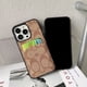 thumbnail image 2 of Funda protectora ZHAOCHENG para iPhone 13 Pro Max con clip antideslizante color caqui, 2 of 3