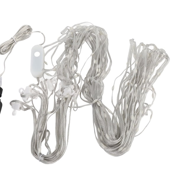 Hada Inteligente Luces De Cadena, 300LED Cambio De Color RGB Sincronización Con Música Y Control De Voz Por APP Luces De Cortina Con Mando A Distancia Para