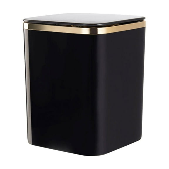 3L Desktop Trash Can, Wall Mounted Trash Can Small Trash Can with Lid, Small Garbage Bin for Office Dormitory Bedroom Waste Basket Recycling Bin