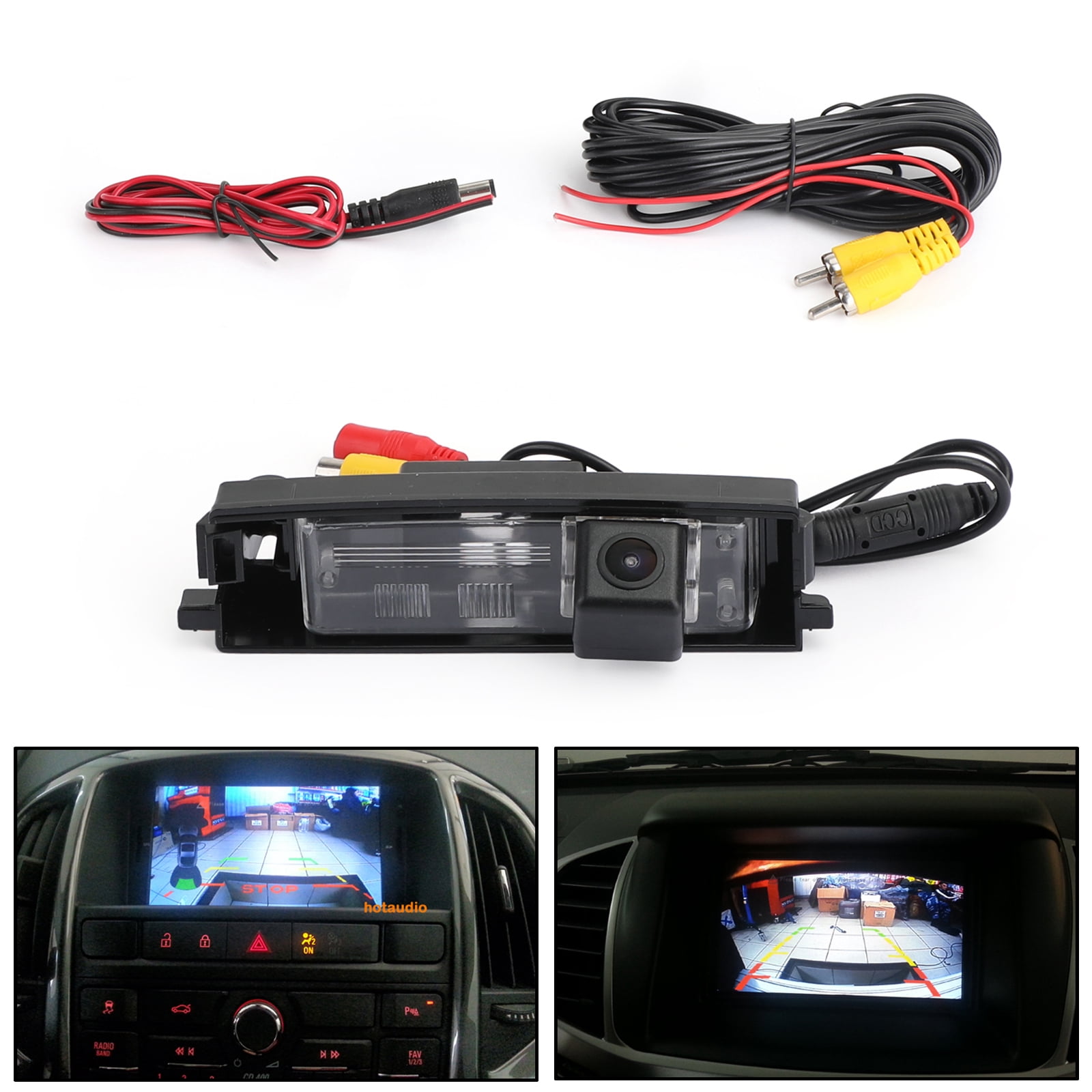 Mini Backup Camera & Harness For Toyota Camry Prius Rav4 Corolla 2012