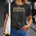 thumbnail image 4 of Pederson Name Gift Pederson Facts Unisex TShirt, 4 of 6