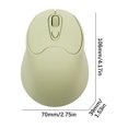 thumbnail image 3 of Hwkond Wireless Mouse Mode Wireless Mouse 2.4G+BT5.2 Charging 4D Mute Rechargeable-mode Bluetooth Wireless Mouse Silent on Clearance, 3 of 6