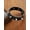 Multicolor-2, variant on Spiked Punk Rock PU Leather Cuff Bracelet - Black - 1 Pack