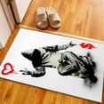 thumbnail image 5 of Banksy Rug, Area Rug, Thick Rug, Salon Rug, Love Or Money Rug, Painting Rug, Printed Rug, Area Rug, Rug, Accent Rug, Banksy Money Graffiti, 2.6'x5' - 80x150 cm, 5 of 8