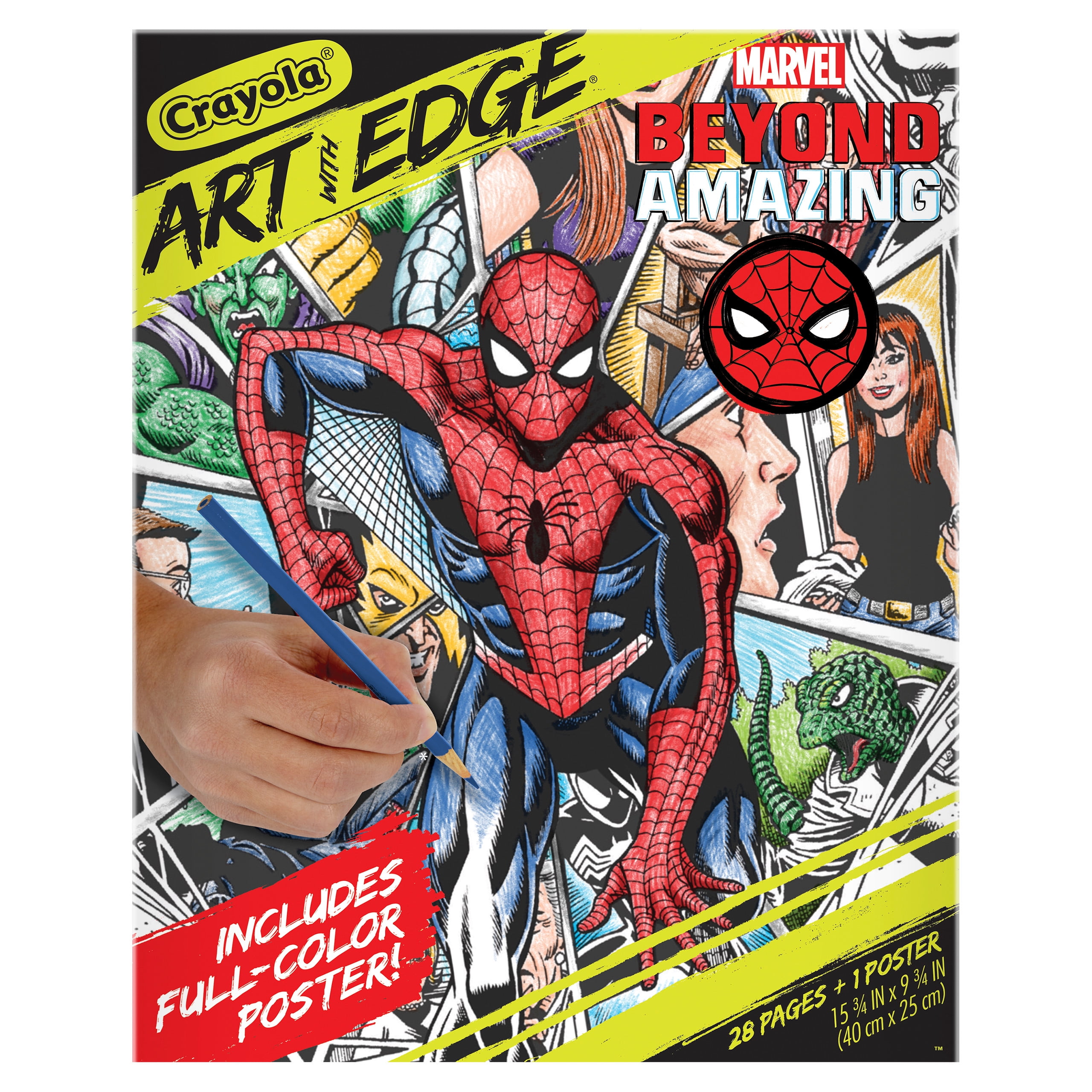 spiderman coloring book: +50 Amazing images to color For Fans Of