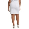 thumbnail image 2 of NYDJ womens  Plus Optic White Skirt, 16WP, 2 of 3
