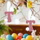thumbnail image 5 of Decoraciones de Pascua, adornos de Pascua, regalos de Pascua Adorno de letra con orejas de conejo de madera de Pascua Letrero colgante de madera, 5 of 6